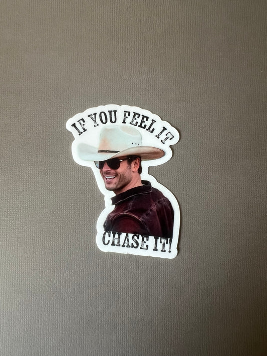 Glen Powell If You Feel It Chase It